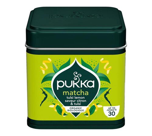 Tee Matcha Tulsi Zitrone Bio - 30 g - PUKKA image number 1