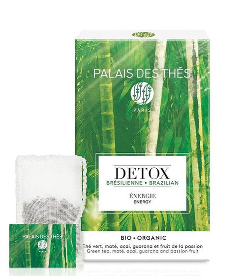 Palais des Th&eacute;s - T&egrave; verde Detox Brasiliano Bio - 20 bustine in mussola