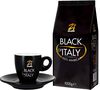 Zicaff&egrave; 'Black of Italy' 1kg coffee beans + Free espresso cup and saucer image number 0