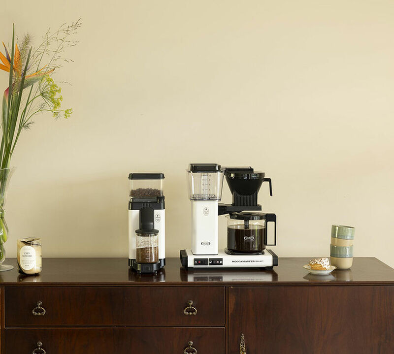 Caffettiera filtro Moccamaster KBG741 SELECT Bianca image number 7