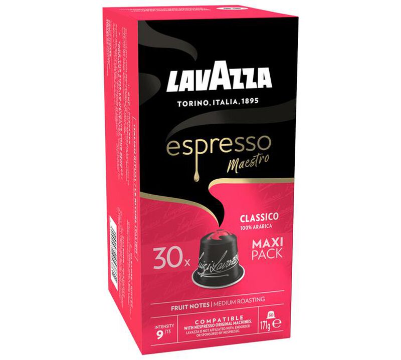 30 Nespresso* Original Compatible Capsules Classico &ndash; LAVAZZA image number 2