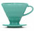 Hario V60 dripper in turquoise ceramic for 1-4 cups image