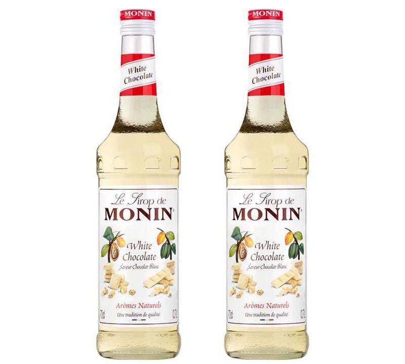 Sirop Monin - Chocolat Blanc - 2 x 70cl image number 0