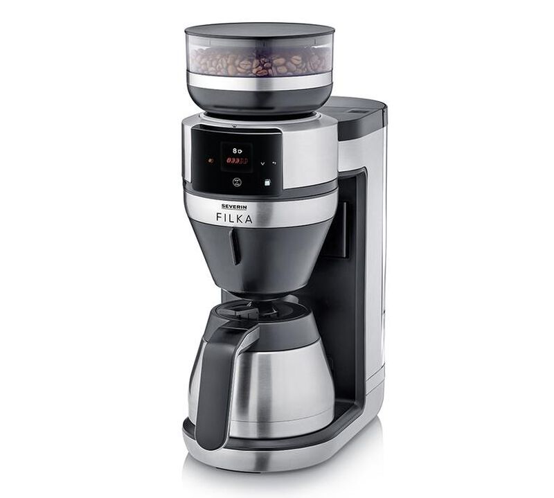 Cafeti&egrave;re filtre avec broyeur Filka 2.0 KA4853 verseuse isotherme - SEVERIN image number 2