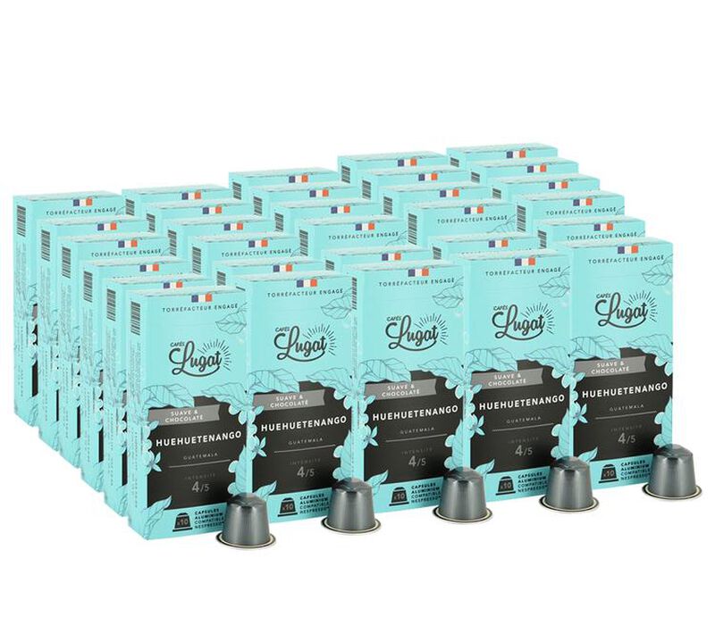 300 capsules compatibles Nespresso* Original Huehuetenango - CAF&Eacute;S LUGAT image number 0