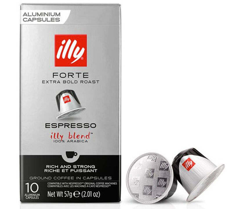 Illy Forte Nespresso&reg; Compatible Capsules x 10 image number 1