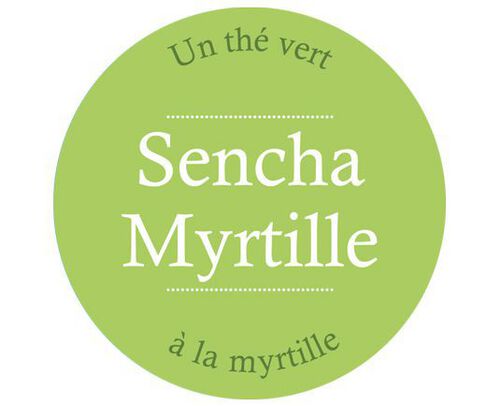 Th&eacute; Vert Sencha Myrtille - Vrac 100 g - COMPTOIR FRAN&Ccedil;AIS DU TH&Eacute; image number 1