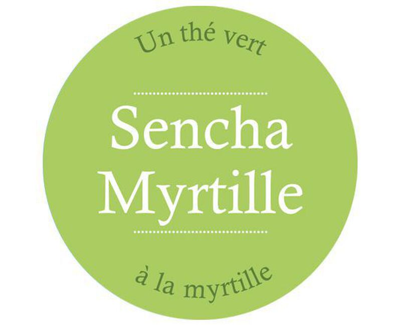Th&eacute; Vert Sencha Myrtille - Vrac 100 g - COMPTOIR FRAN&Ccedil;AIS DU TH&Eacute; image number 1