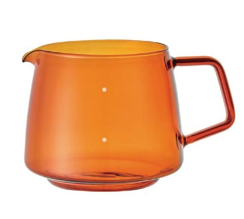 Carafe pour cafeti&egrave;re filtre manuelle - KINTO - 600ml Sepia 4 tasses