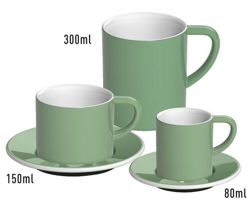 6 Tasses et sous-tasses Espresso Bond 8 cl Denim - Loveramics image number 2