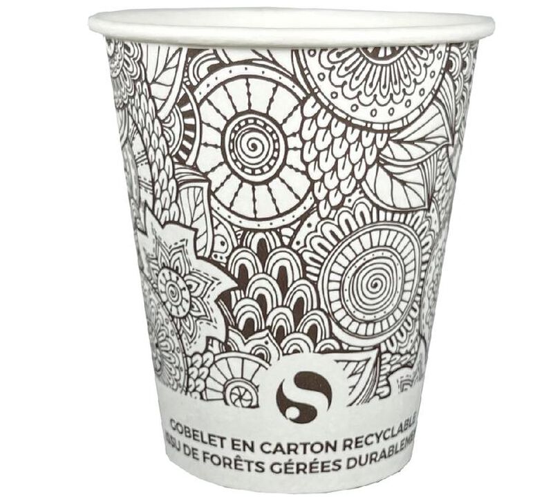 Gobelets caf&eacute; -  SEGI  gobelets Etnyk en carton 25cl  x50 image number 0