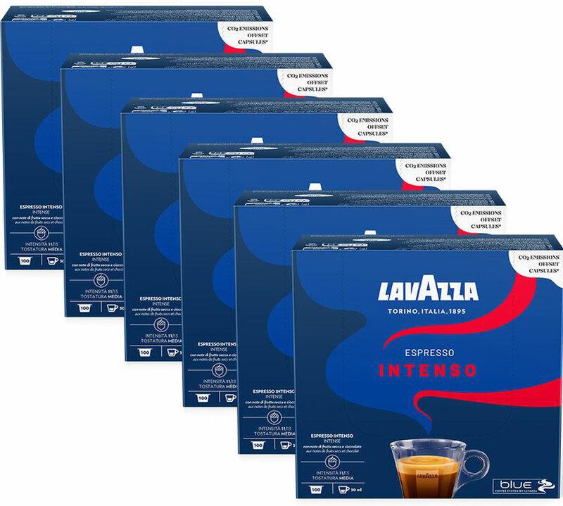 Lavazza Blue Espresso Intenso capsules x 600 Lavazza coffee pods image number 1