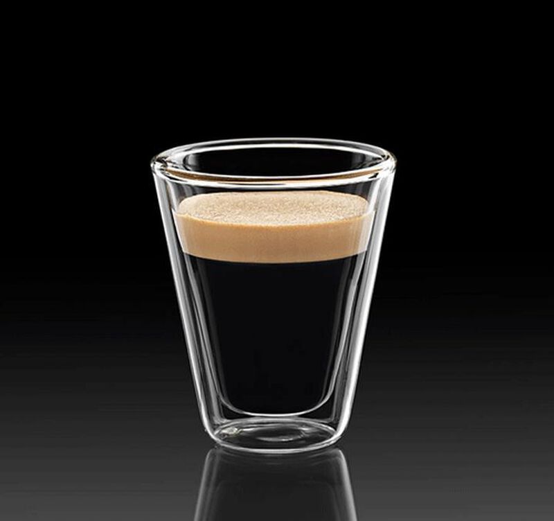 2 Verres Double Paroi Caffeino 8.5 cl - Bormioli Rocco image number 1