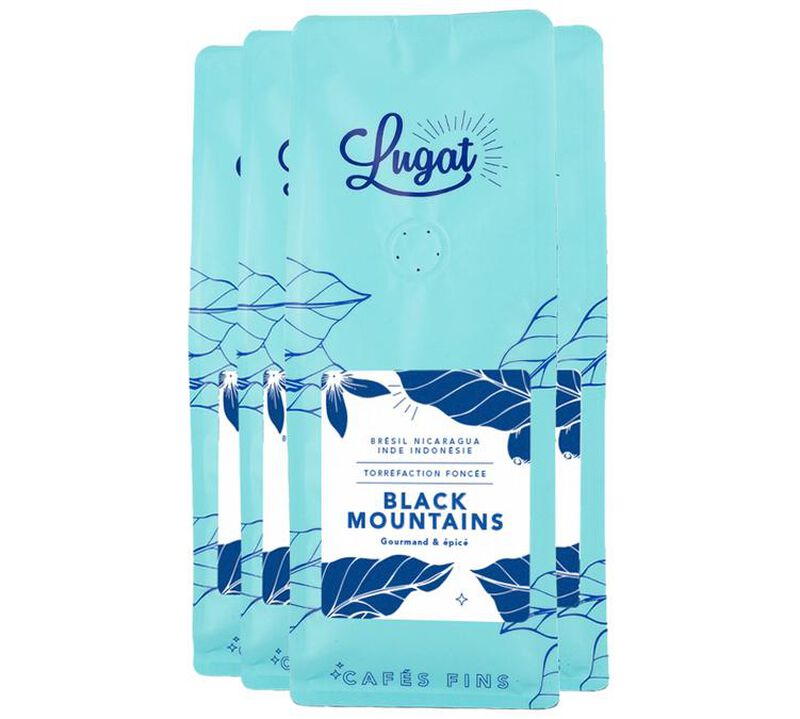 Lugat Specialty Coffee Beans Black Mountains - 4 x 230g image number 0