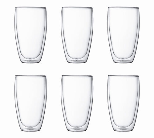 Bodum - 6 Bicchieri doppia parete - Pavina 45 cl