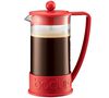 Bodum Brazil French Press in Red - 1L image number 0