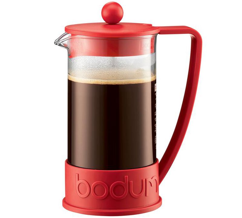 Bodum Brazil French Press in Red - 1L image number 0