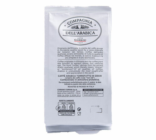Caff&egrave; Corsini Coffee Beans India Monsooned Malabar - 250g image number 1