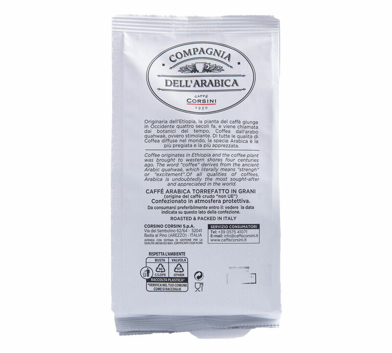Caff&egrave; Corsini Coffee Beans India Monsooned Malabar - 250g image number 1