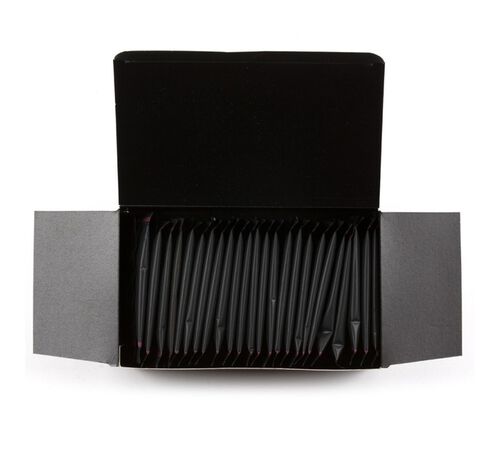 '4 Fruits Rouges' flavoured black tea - box of 24 Cristal&reg; sachets - Dammann Fr&egrave;res image number 2