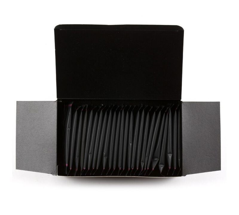 '4 Fruits Rouges' flavoured black tea - box of 24 Cristal&reg; sachets - Dammann Fr&egrave;res image number 2