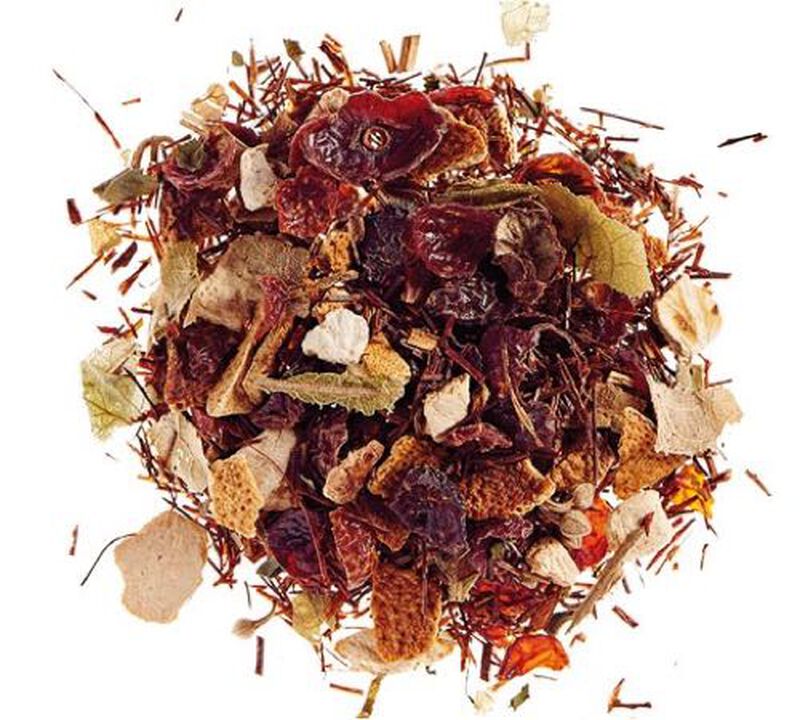 Ti Zan Zen Cool loose leaf flavoured rooibos 100g - Comptoir Fran&ccedil;ais du Th&eacute; image number 0