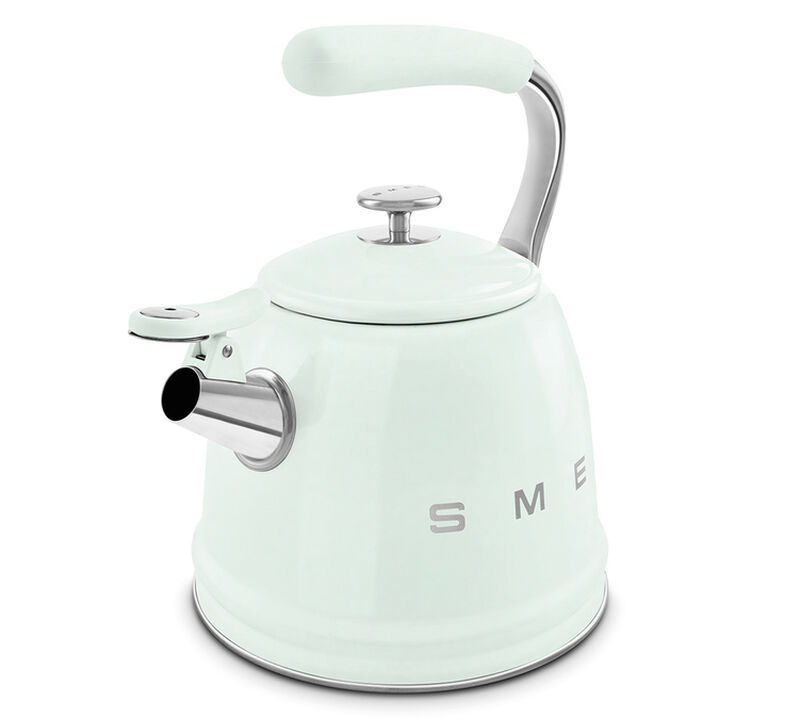 Bouilloire sifflante - "Ann&eacute;es 50" / 2.3 L / acier inoxydable - SMEG image number 2