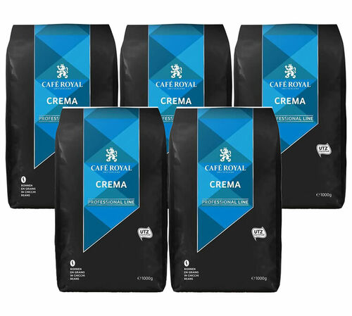 5 Kg Caf&eacute; en grain Crema - Cafe Royal