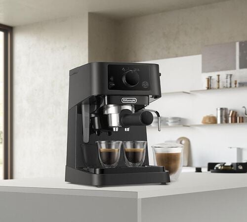 DeLonghi EC235.BK Stilosa Nera Macchina da Caff&egrave; Espresso image number 5