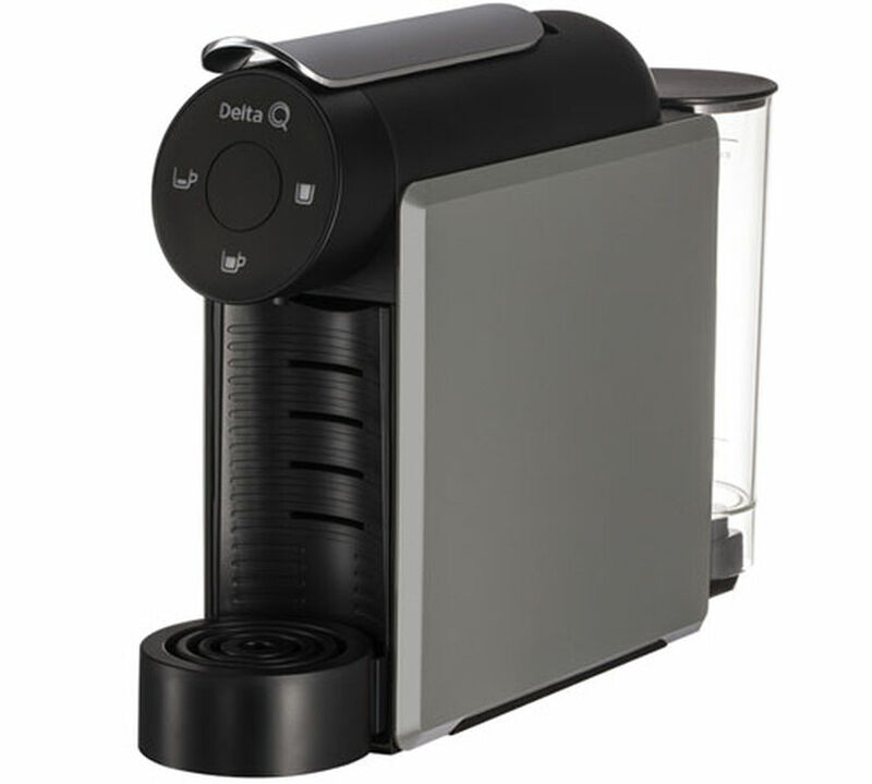 Machine &agrave; caf&eacute; capsules Delta Q Mini Qool - Grise + Offre cadeau image number 0