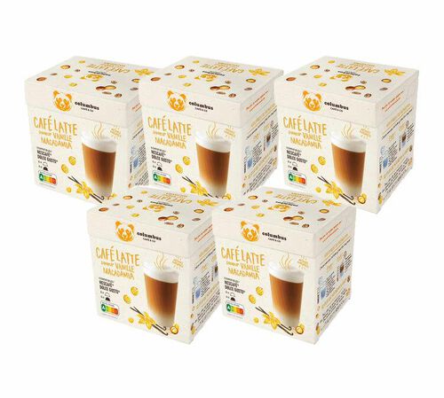 60 Nescaf&eacute;* Dolce Gusto* Compatible Pods Vanilla Macadamia Latte &ndash; COLUMBUS