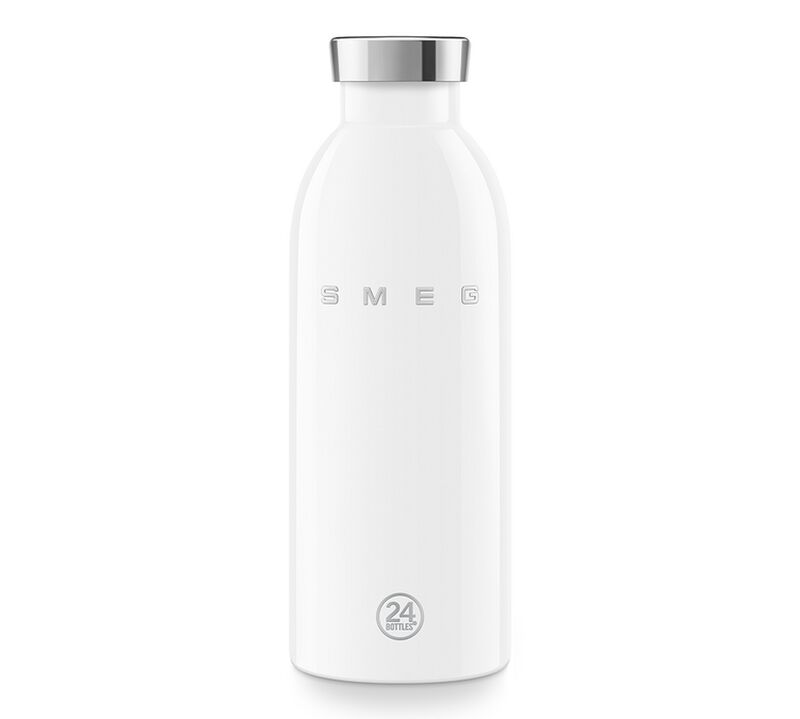 Bouteille isotherme double paroi blanche WBF01WH - Ann&eacute;es 50 - 50 cl- SMEG image number 0