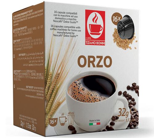 16 Nescaf&eacute;* Dolce Gusto* Compatible Pods Barley &ndash; CAFFE BONINI