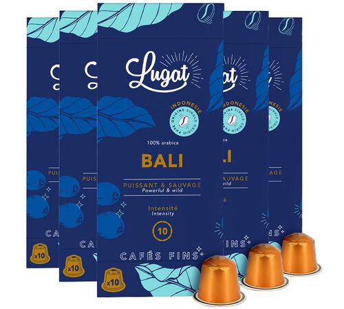 50 capsule compatibili Nespresso* Original Bali &ndash; Lugat