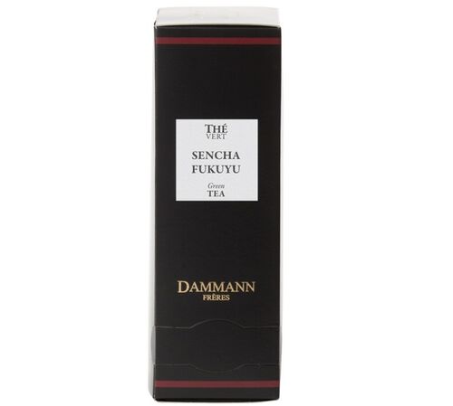 Sencha Fukuyu Green Tea - 24 Cristal&reg; sachets - Dammann Fr&egrave;res