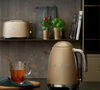 Set Petit-D&eacute;jeuner Grille-Pain TSF01CHMEU et Bouilloire KLF03CHMEU Or mat - SMEG image number 2