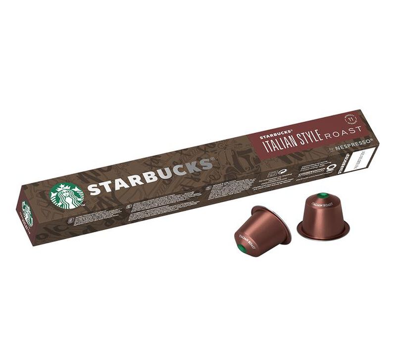 80 Nespresso* Original Compatible Capsules Italian Style Roast &ndash; STARBUCKS image number 1