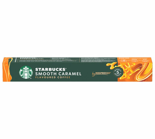 10 Nespresso* Original Compatible Capsules Caramel &ndash; STARBUCKS
