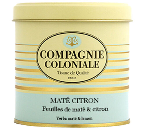 Bo&icirc;te Luxe Mat&eacute; Citron - Vrac 100 g - COMPAGNIE & CO