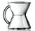 Chemex - Tazza in vetro doppia parete con manico 30 cl image