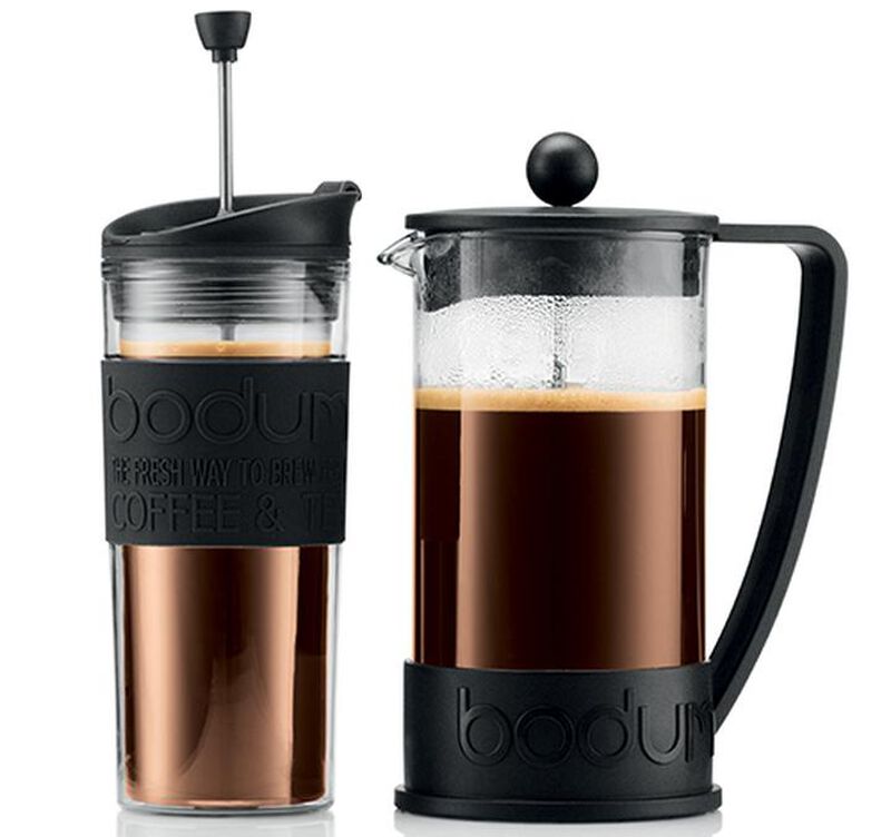 Bodum Brazil French Press in Black - 1L image number 3
