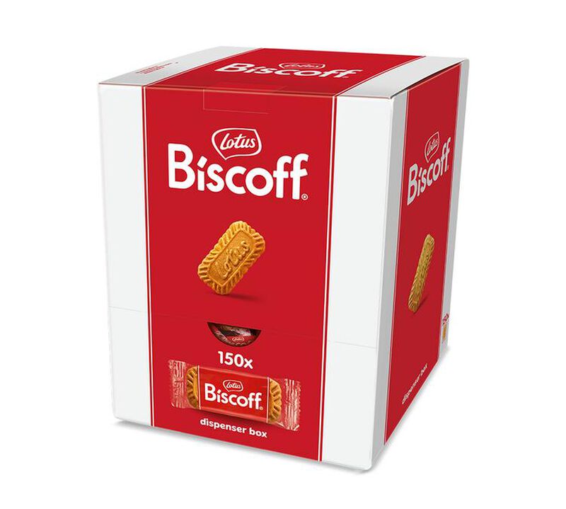 Bo&icirc;te Distributrice Biscoff Sp&eacute;culoos - x 150 biscuits - LOTUS image number 0