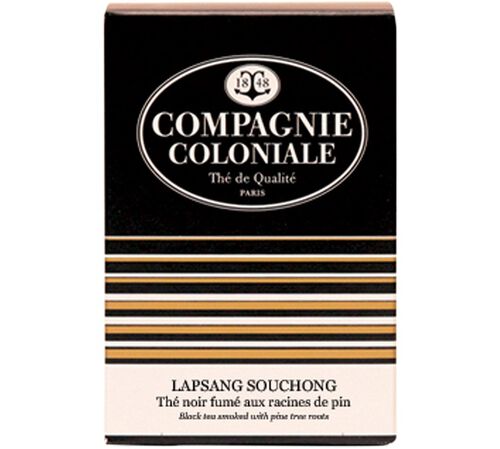 Lapsang Souchong black tea - 25 Berlingo&reg; tea bags - Compagnie Coloniale