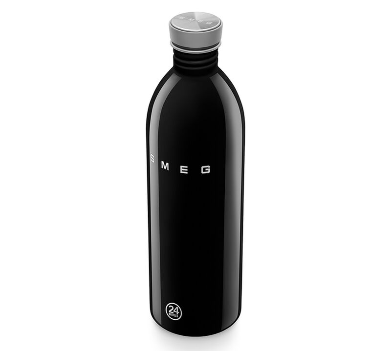Bouteille noire WBF02BL - Ann&eacute;es 50 - 1 L - SMEG image number 1
