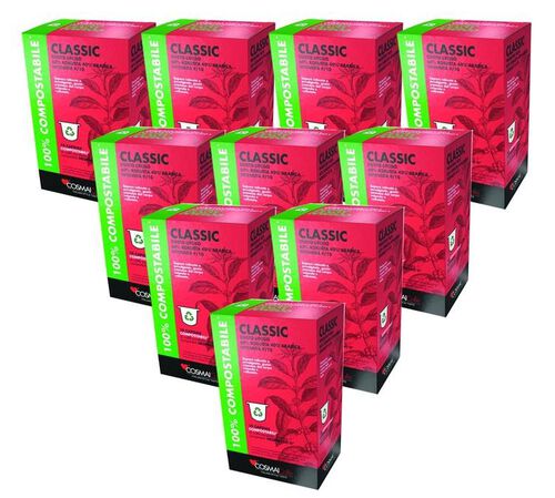 100 Nespresso* Original Compatible Capsules Classic &ndash; COSMAI CAFFE