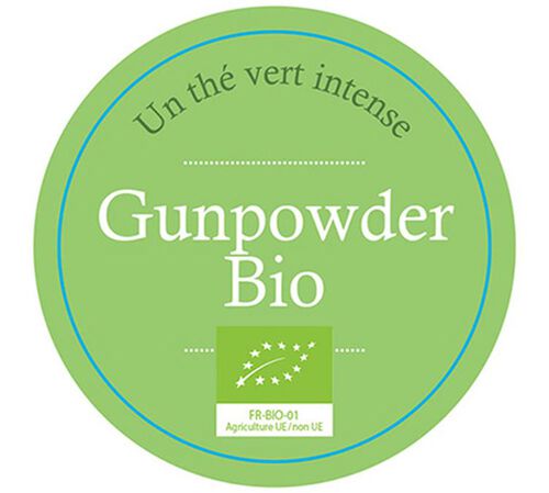 Th&eacute; Vert Nature Gunpowder Bio - Vrac 100 g - COMPTOIR FRAN&Ccedil;AIS DU TH&Eacute; image number 1