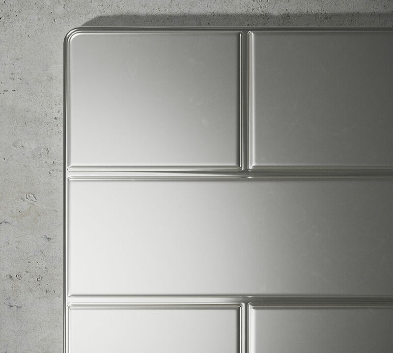 Slabs STONE ESPRESSO satin (argent mat) - plaques de personnalisation image number 3