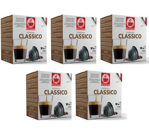 80 Nescaf&eacute;* Dolce Gusto* Compatible Pods Espresso Classico &ndash; CAFFE BONINI