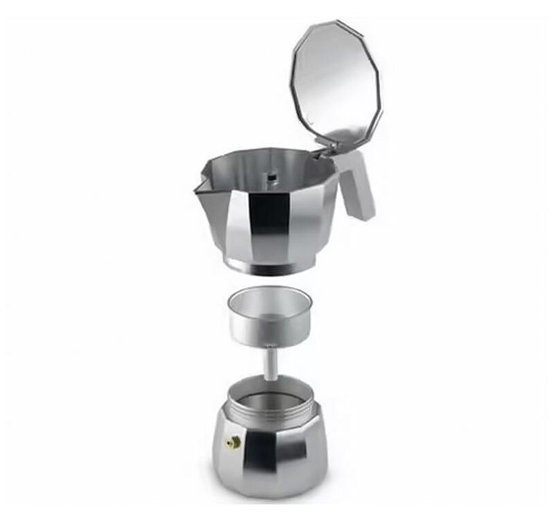 Alessi Moka Coffee Maker designed by Sir David Chipperfield - 3 cups image number 2