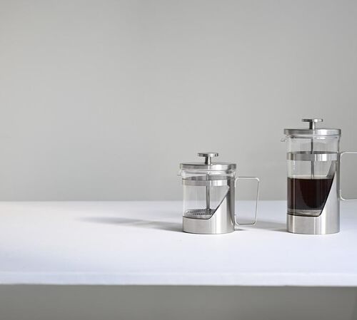 Hario French Press Harior 7 Hairline Silver - 600ml image number 1